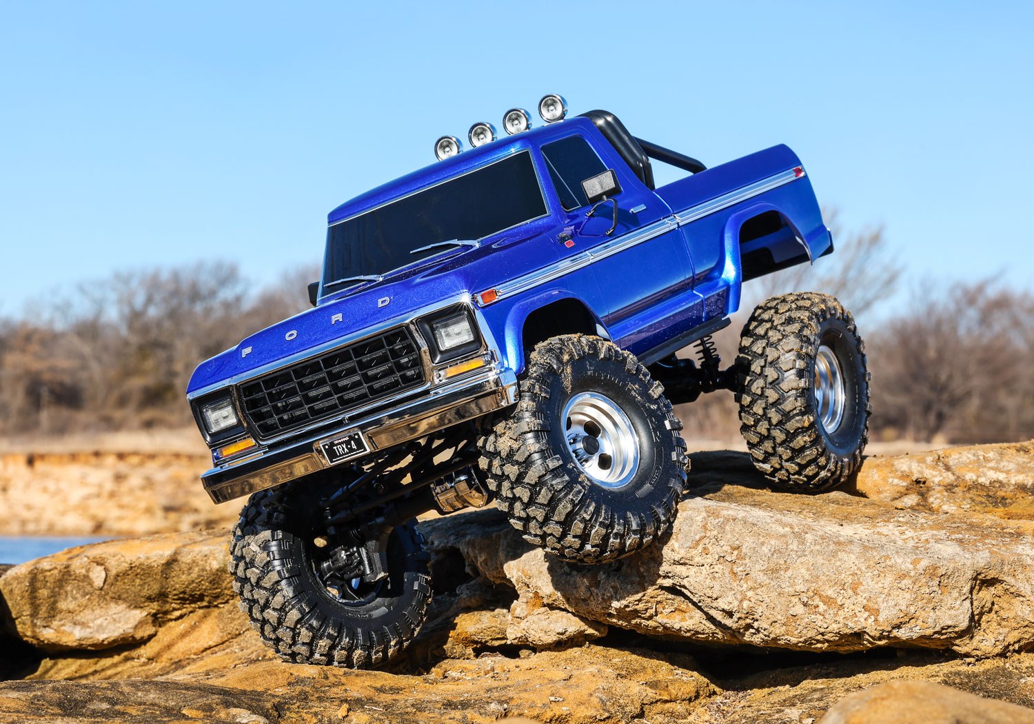 Радиоуправляемая модель Traxxas TRX-4 Ford F-150 TRA92046-4 Купить с  доставкой